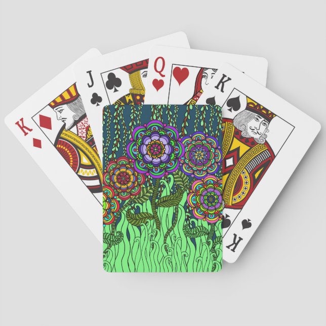 Garden Glow Playing Cards (Back)