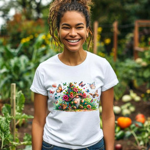 Garden Gnome Butterfly - Perfect Gift T-Shirt