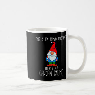 Garden Gnome Costume, Halloween, This Is My Human  Coffee Mug
