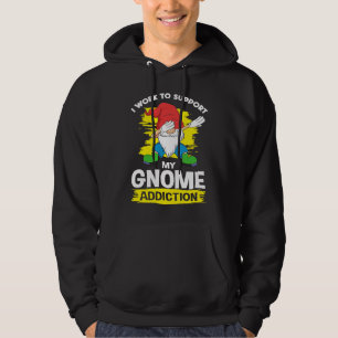 Garden Gnome Dwarf Gardening & Gnomes Hoodie