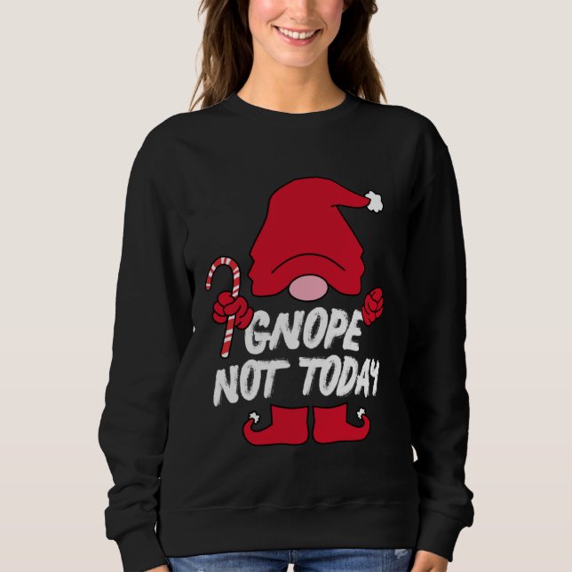 Garden Gnome Gnope Tomte with Gnome hats for Adult Sweatshirt (Front)