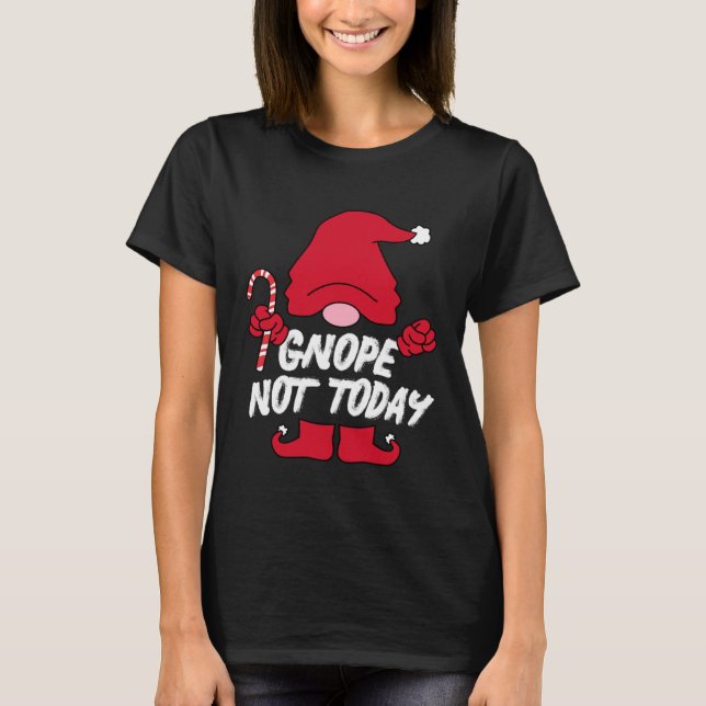 Garden Gnome Gnope Tomte with Gnome hats for Adult T-Shirt (Front)
