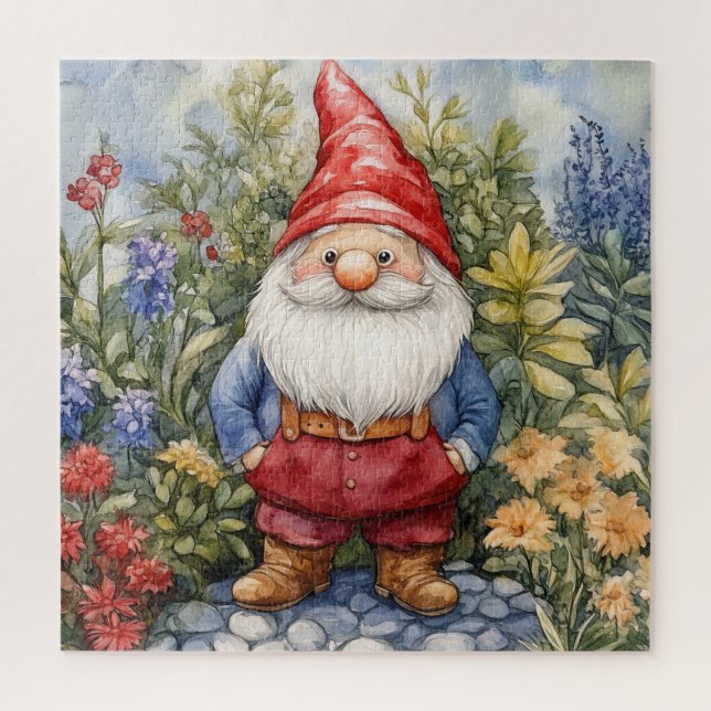 Garden Gnome Jigsaw Puzzle (Vertical)
