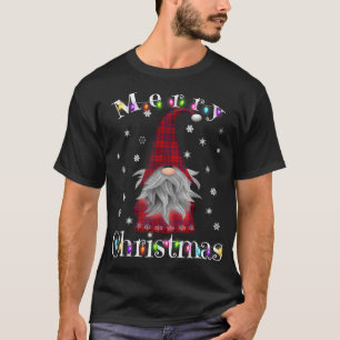 Garden Gnome Merry Christmas Pyjamas Gifts Men Wom T-Shirt