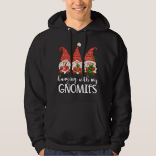 Garden Gnome Pajamas Christmas - Hanging With My Hoodie