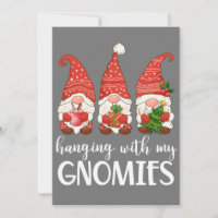 Garden Gnome Pajamas Christmas - Hanging With My