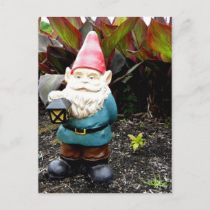 Garden Gnome Postcard