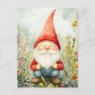 Garden Gnome Postcard