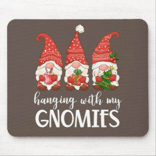 Garden Gnome Pyjamas Christmas - Hanging With My Mouse Pad
