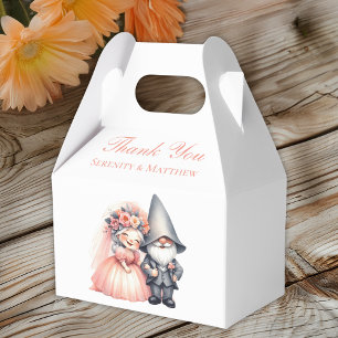 Garden Gnome Romantic Fairytale Wedding Thank You Favour Box