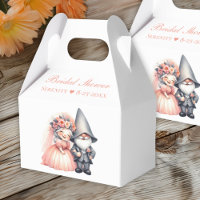 Garden Gnome Rustic Orange Summer Bridal Shower