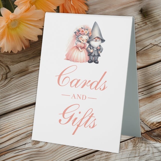 Garden Gnome Rustic Wedding Cards and Gifts  (Creator Uploaded)