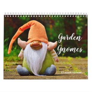 Garden Gnomes 2027 Calendar