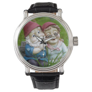 Garden Gnomes Couple Watch