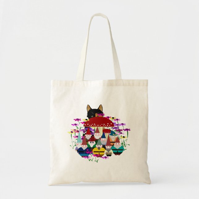 Garden Gnomes Tote Bag (Front)