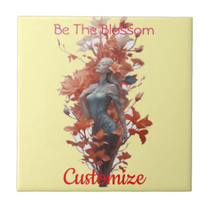 Garden Goddess Blossom Thunder_Cove Ceramic Tile