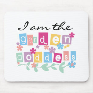Garden Goddess Mouse Pad