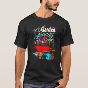 GARDEN GRANNY Gardening Grandma Planting Gardener T-Shirt