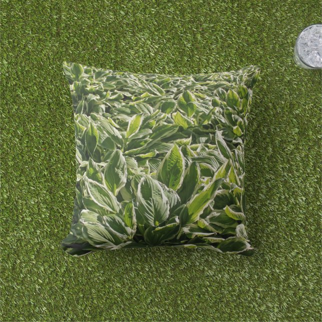 Garden Green Leaf Cute Father's Day Plant Dad Gift Cushion (Grass)