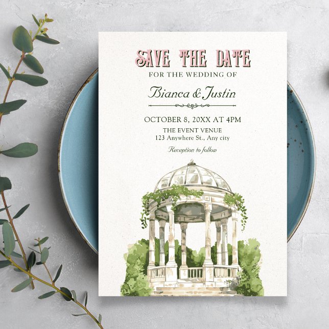 Garden greenery  save the date (Creator Uploaded)