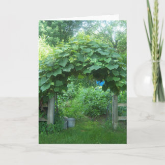 Garden Greeting Card