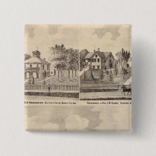 Garden Grove Herd, Pryor 15 Cm Square Badge
