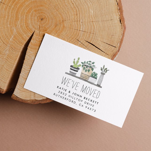 Garden Grown | Moving Announcement Insert Cards (Creator Uploaded)