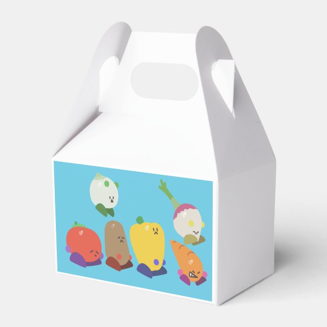 Garden Happy Meal Favour Box (Front Side)
