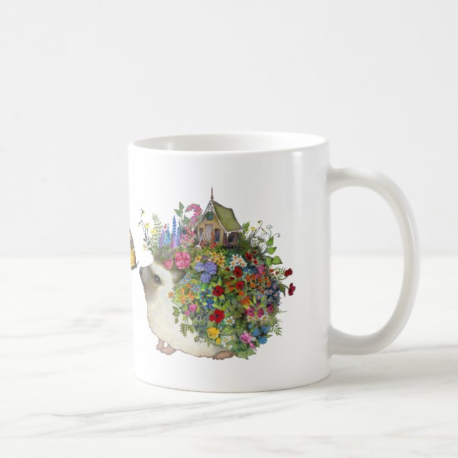 Garden Hedgehog Mug (Right)