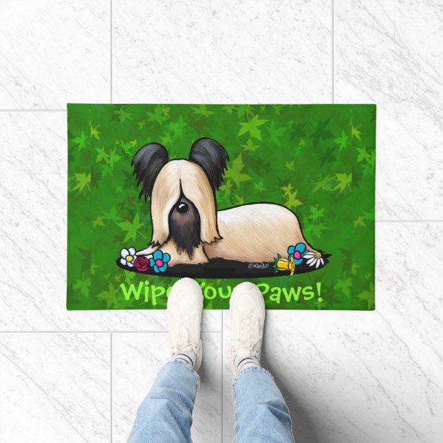 Garden Helper Skye Terrier Doormat (Indoor)