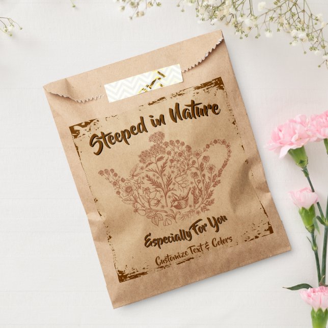 Garden Herb Packet Tea Blend Packet Favour Bag (Sealed)