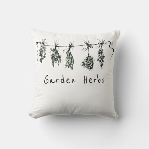 Garden Herbs Cushion