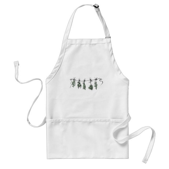 Garden Herbs Standard Apron (Front)