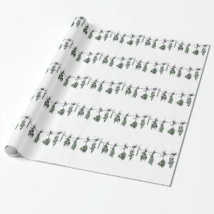 Garden Herbs Wrapping Paper