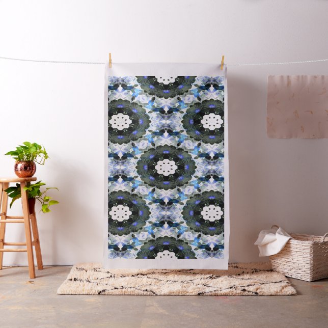 Garden in blue Lace.... Fabric (In Situ)