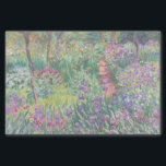 Garden in Giverny by Claude Monet Tissue Paper<br><div class="desc">Claude Monet - Garden in Giverny. Beautiful impressionism painting of a garden in Giverny by Claude Monet.</div>