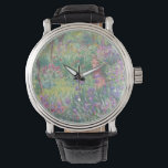 Garden in Giverny by Claude Monet Watch<br><div class="desc">Claude Monet - Garden in Giverny. Beautiful impressionism painting of a garden in Giverny by Claude Monet.</div>