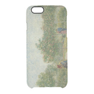 Garden in Montmartre with lovers Clear iPhone 6/6S Case