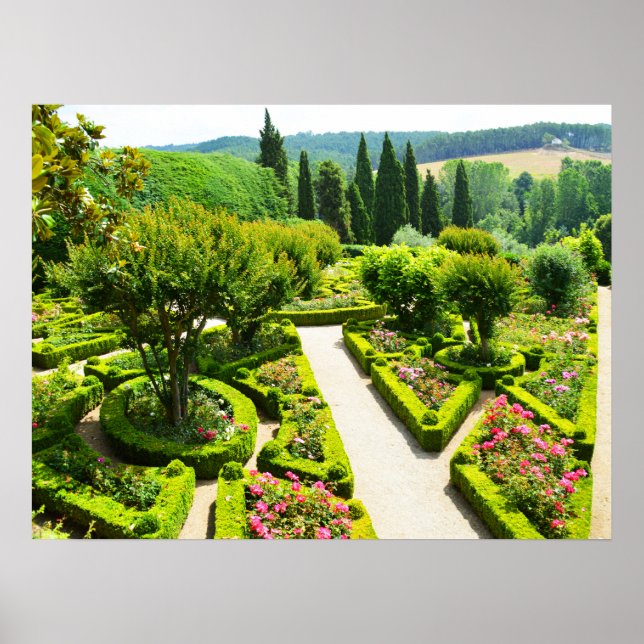 Garden in Portugal Poster (Front)
