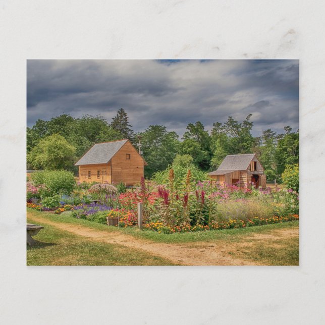Garden in the Adirondacks Postcard (Front)
