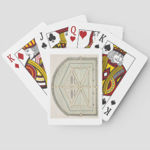 Garden in the Old French Style, from 'Hints on the Playing Cards