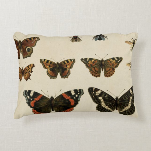 Garden Insects by Vision Studio Decorative Cushion (Front)