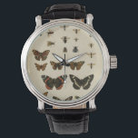 Garden Insects by Vision Studio Watch<br><div class="desc">This Vision Studio piece is an entomologists dream! Garden insects are drawn on a cream background,  shown in achingly beautiful detail. If you love insects this is the print for you!</div>