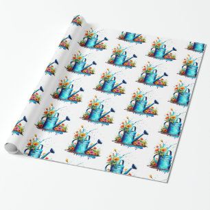 Garden inspiration wrapping paper