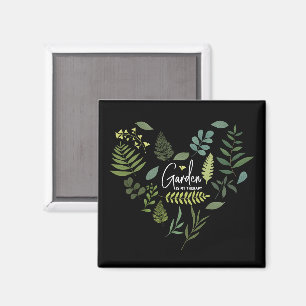 Garden Is My Therapy - Flower Garden Plants Lovers Magnet