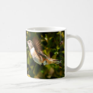 Garden Jewel: Hummingbird in Bloom Coffee Mug