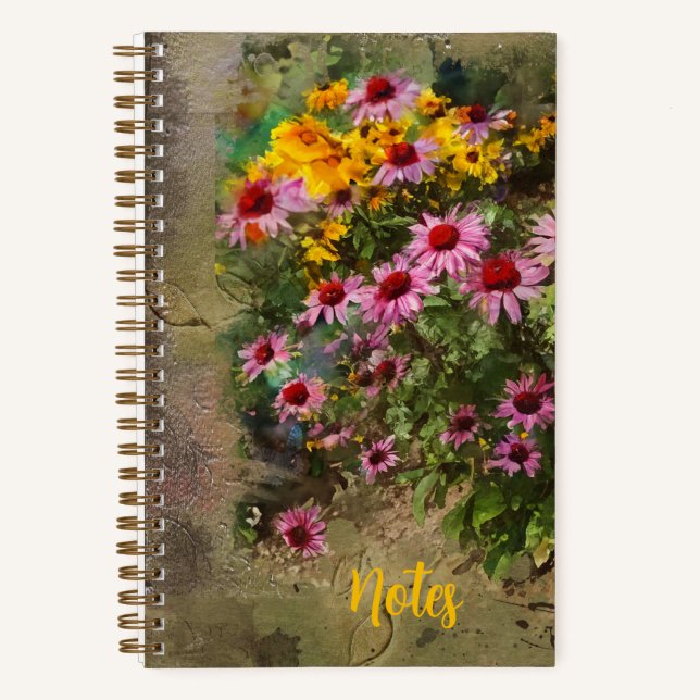 Garden Jewels  Notebook (Front)