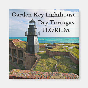 Garden Key Lighthouse, Dry Tortugas FL Magnet
