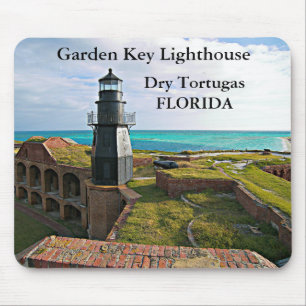 Garden Key Lighthouse Dry Tortugas FL Mousepad