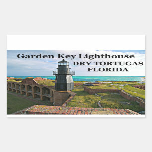 Garden Key Lighthouse, Dry Tortugas FL Stickers